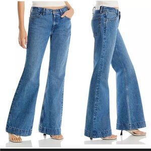 RE/DONE 70’s Low Rise Bell Bottom Jeans